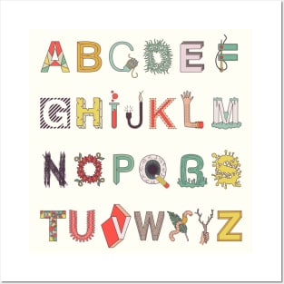 Alphabet Posters and Art